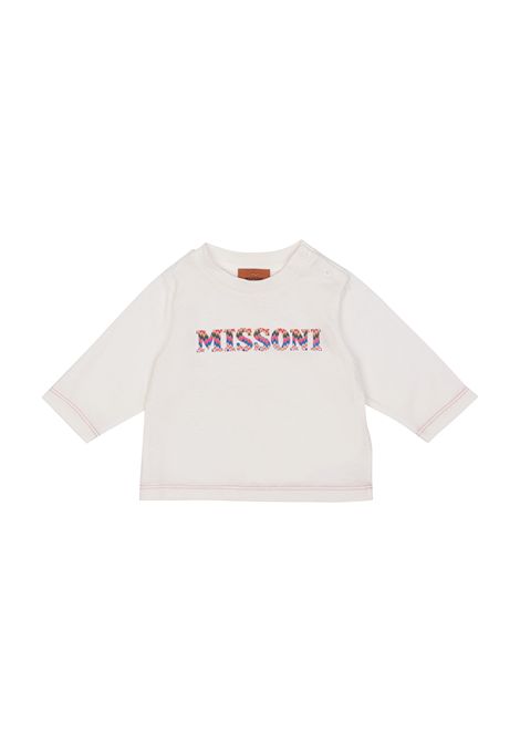 T-shirt con logo MISSONI KIDS | MX8000 Z3186101